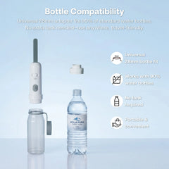Electric Portable Travel Bidet for Personal Hygiene, 3 Water Pressure Modes, IPX7 Waterproof, 450mAh USB-C Rechargeable, 260ml Large Capacity for Home, Camping & Outdoor Use